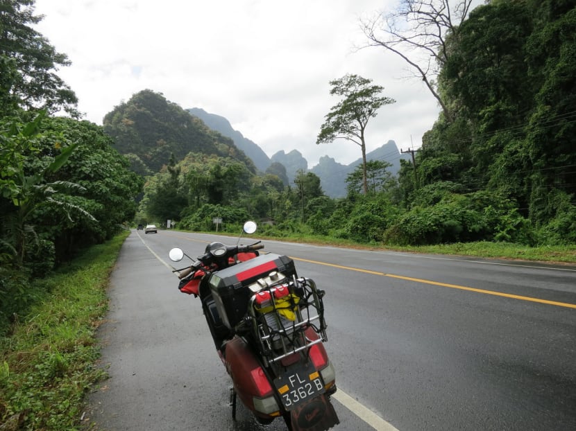 Scooting around the world on a Vespa