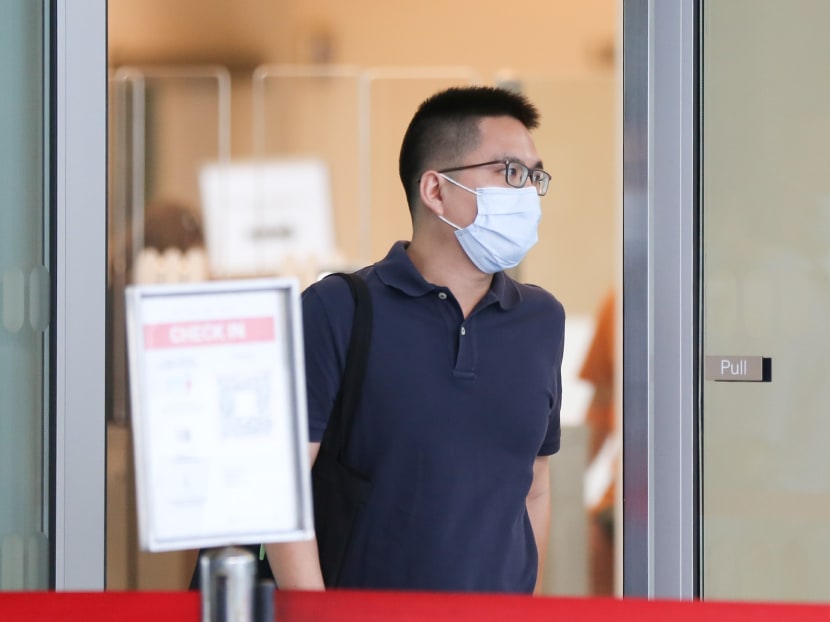 Marcus Kong Wei Keong (pictured) was sentenced to one year, five months and eight weeks’ jail.
