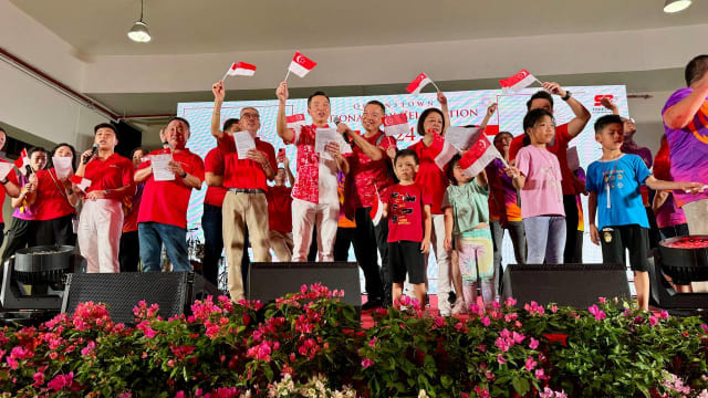 与1500女皇镇居民共庆国家生日 蔡瑞隆：我们要更包容