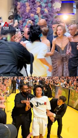 Fan jumps barricade, charges at Ariana Grande at Wicked: For Good premiere in Singapore