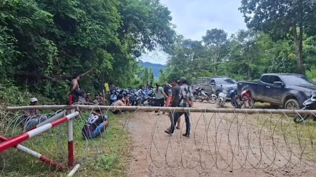 缅甸空袭边境村庄 数百人逃离家园
