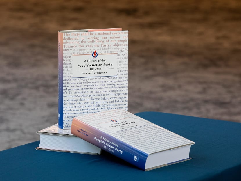 A new book that chronicles the history of the People's Action Party after 1985 draws on interviews from more than 60 party leaders, including Prime Minister Lee Hsien Loong and his predecessors. A new book that chronicles the history of the People's Action Party after 1985 draws on interviews from more than 60 party leaders, including Prime Minister Lee Hsien Loong and his predecessors.