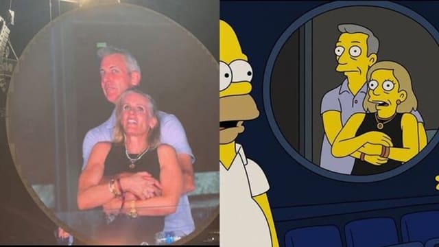 Coldplay演唱会让CEO不伦恋现形　网疯传The Simpsons “22年前神预言”，竟是AI作怪！