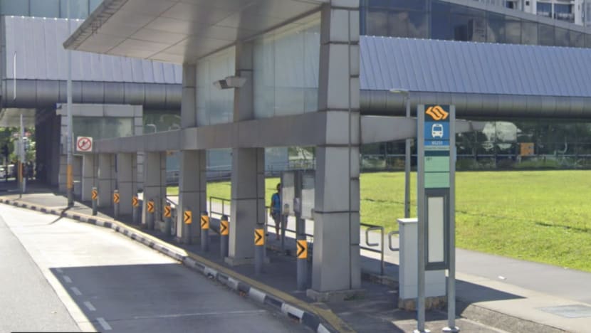 Bus captains reminded to slow down at 2 bus stops near Punggol MRT after feedback that columns obstruct view