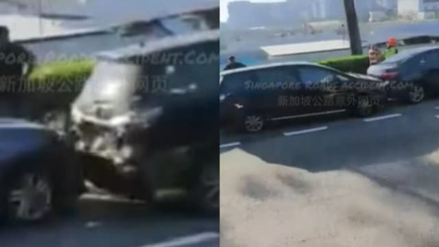 PIE又发生一起六车连环撞！六人送院