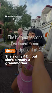 Business owner Bex Xia tells 8days.sg why becoming a grandmother at 41 was unexpected — and the life lessons her 20-month-old grandson has taught her #8dayssg #8dayssgtrending #grandma #toddler #sgfyp 