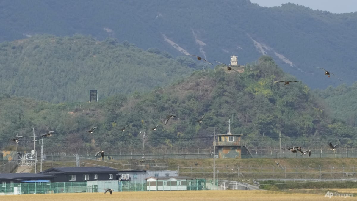 Plagued by eerie broadcasts, South Korean border residents hope Trump’s return will ease tensions with the North