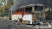 Russian strike on buses kills 30 in Ukraine's frontline city of Kramatorsk