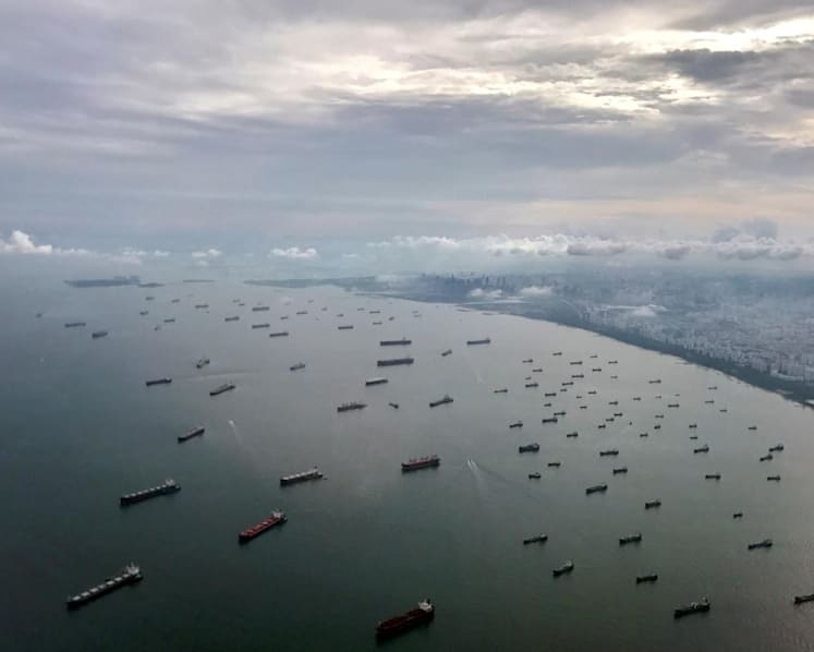 Crew aboard ship with Covid-19 cluster did not disembark in Singapore aside from those certified healthy: MPA
