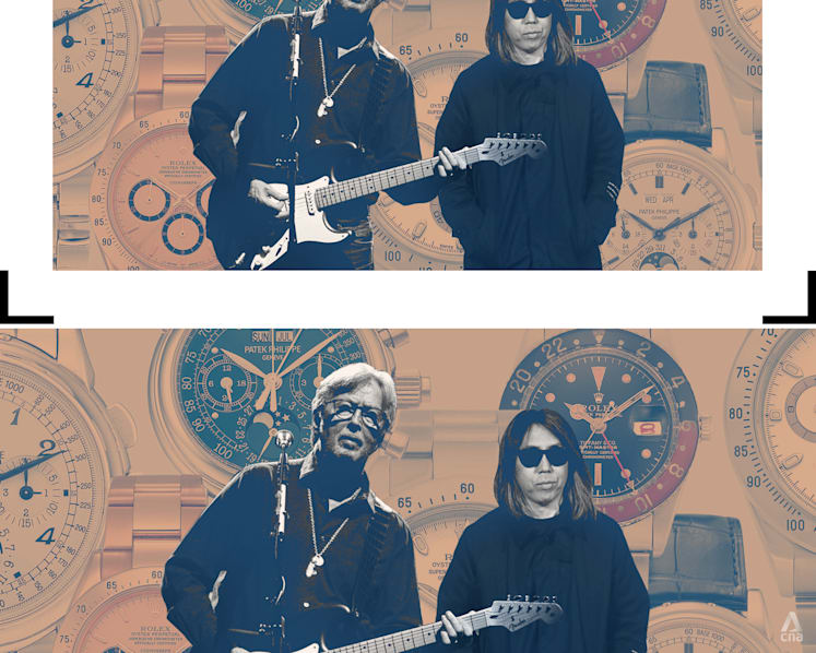 Eric Clapton and Hiroshi Fujiwara’s personal watches are up for grabs