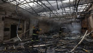 Russia launches war's largest drone attack ahead of Putin-Trump call