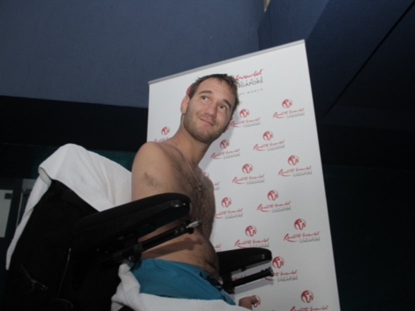 Be the change we want to see: Nick Vujicic