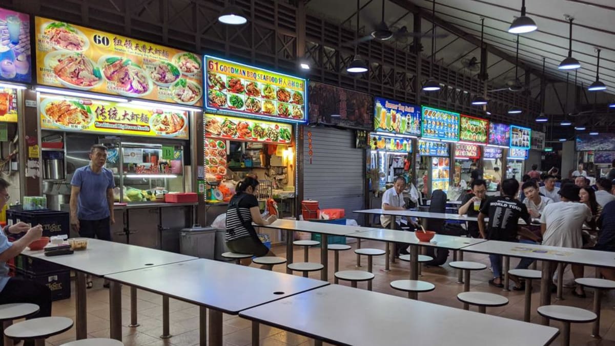 New seating arrangements at hawker centres in Phase 2, hand sanitiser  dispensers to be installed: NEA - TODAY