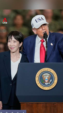Trump wraps arm around Takaichi, calls her an 'incredible prime minister'
