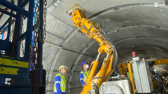 地铁环线隧道加固工程进展顺利 首阶段完成152个铁环安装