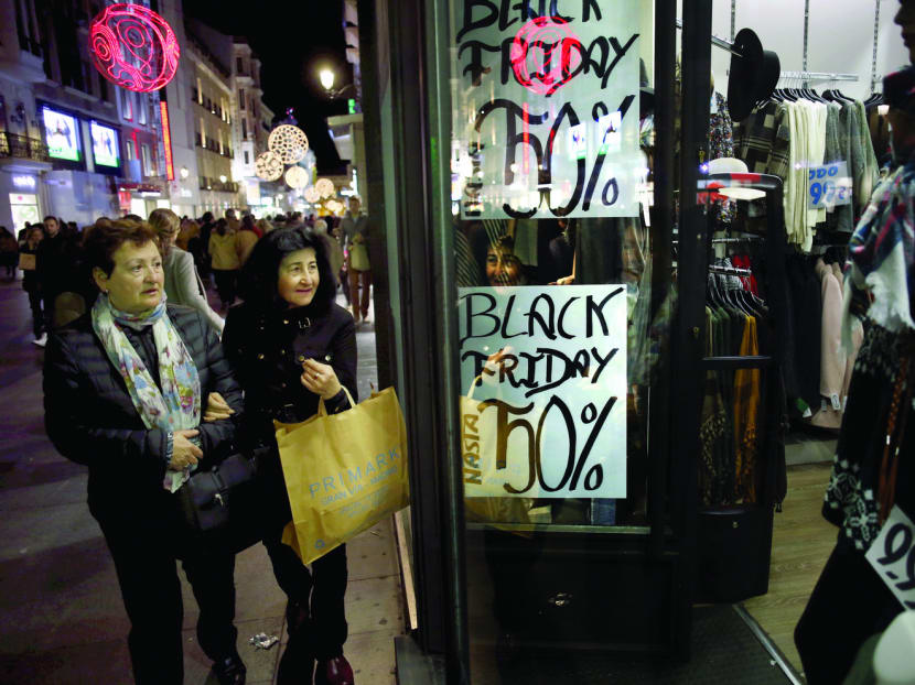 Start making a wish-list, so you know which are good deals during Black Friday and Cyber Monday sales. Photo: Reuters