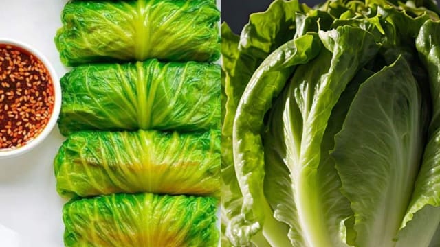 食谱：生菜卷