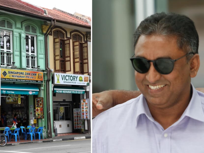 Former boss of Zam Zam Zackeer Abbass Khan, 50, is accused of threatening a Victory Restaurant employee. Former boss of Zam Zam Zackeer Abbass Khan, 50, is accused of threatening a Victory Restaurant employee.