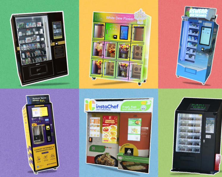 Why are vending machines popping up all over Singapore?