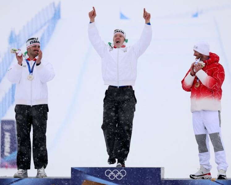 Freestyle-Italians grab gold and silver in men's ski cross