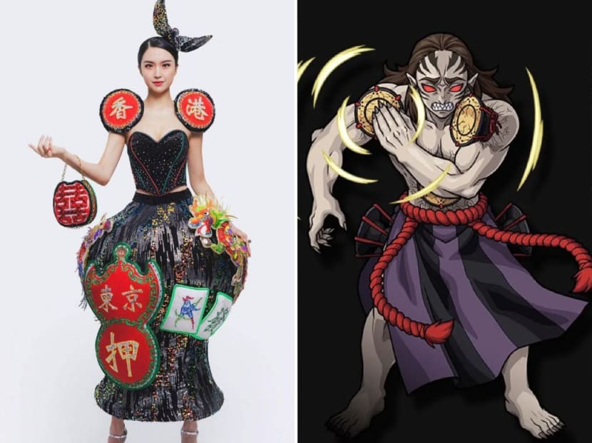 National costume for Miss International Hong Kong 2023 likened to anime character