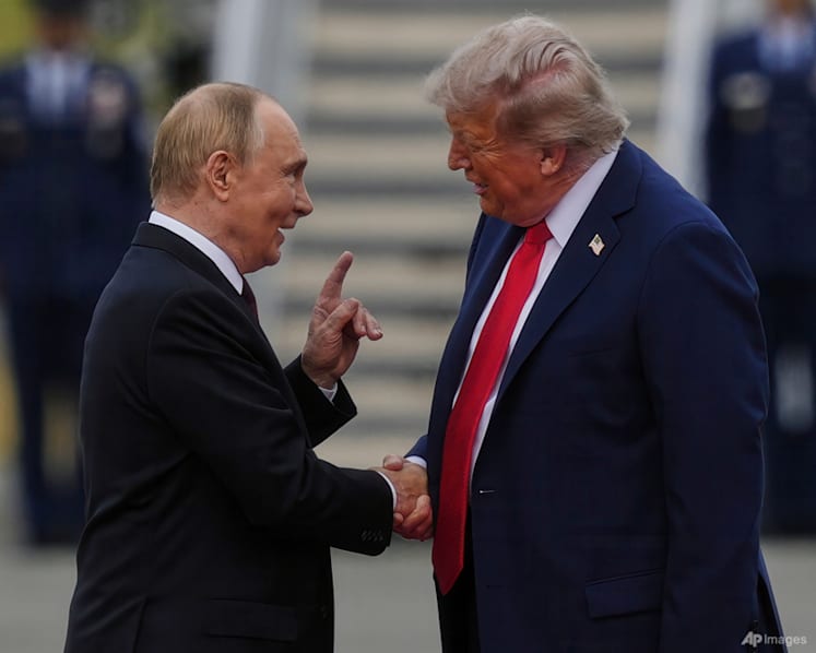 World equities flat, crude oil prices fall as Trump, Putin hold high-stakes talks