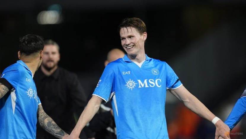 McTominay shines as Napoli take sole lead in Serie A after Torino win