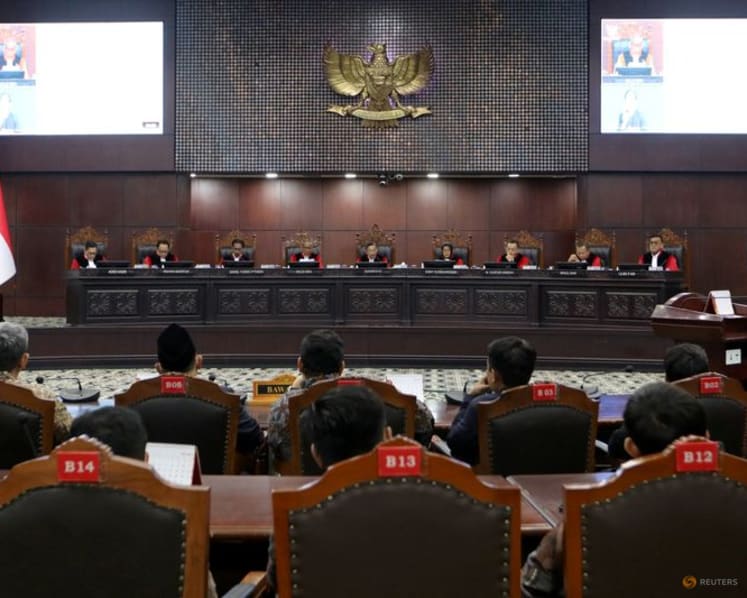 Indonesia's Constitutional Court dismisses petition to disqualify VP Gibran over education credentials