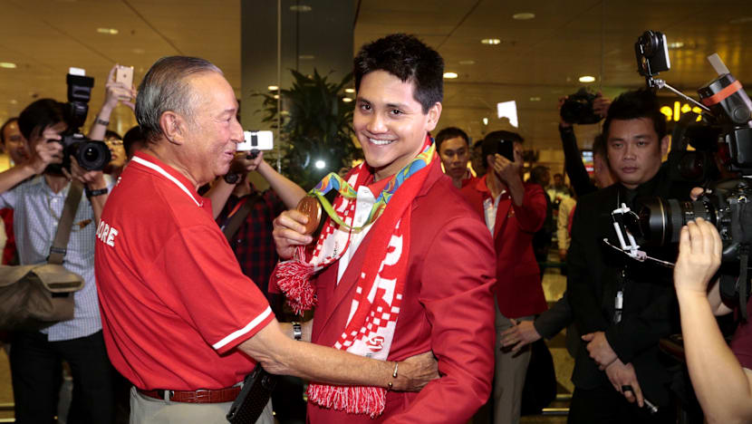 Lord of the butterfly Joseph Schooling feted like a king on return