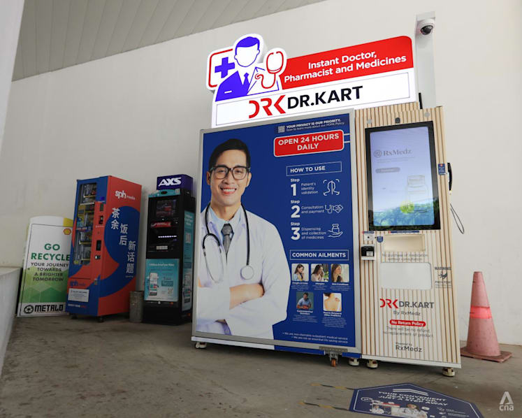 Commentary: Vending machines for healthcare seem strange, but they’re a step in the right direction