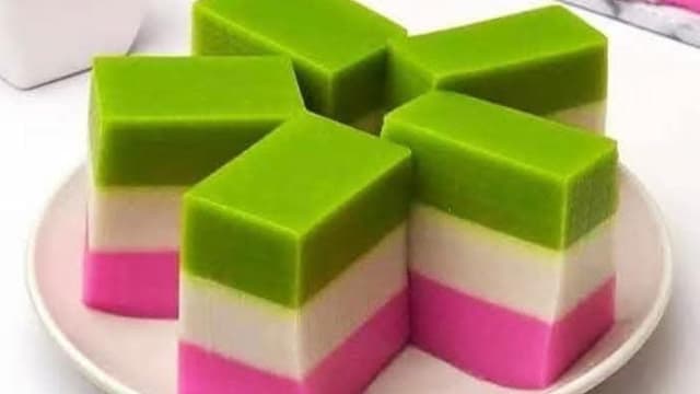 食谱：三色千层糕