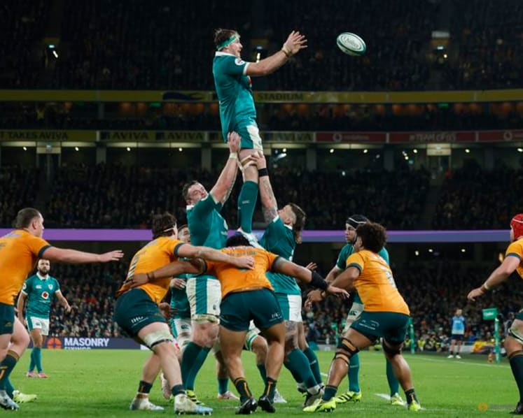 Hansen the hero as Ireland romp to big win over Australia
