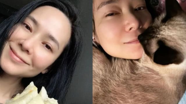 郭羡妮晒慵懒“床照”　48岁实龄毫无破绽