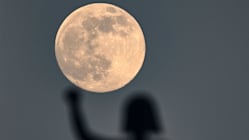 Supermoon பெரிய நிலா - படங்கள் 