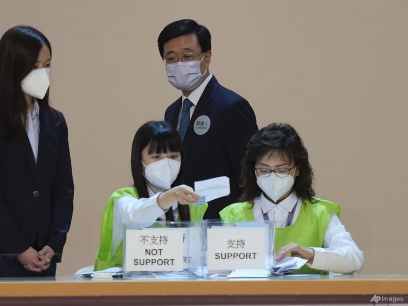 Ex-security chief John Lee confirmed as Hong Kong's next leader