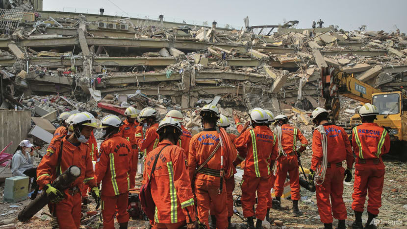 ‘Not sure of their chances of survival’: Rescue workers in quake-hit Myanmar race against time