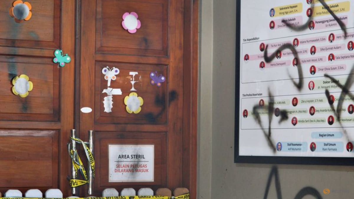 Outcry in Indonesia after police find toddlers tie