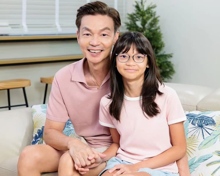 Singaporean comedian Mark Lee reflects on bond with his 12-year-old daughter