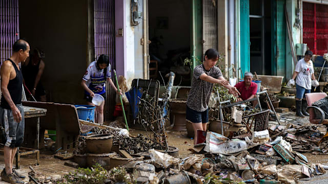 合艾灾情好转 酷航恢复今天往返航班