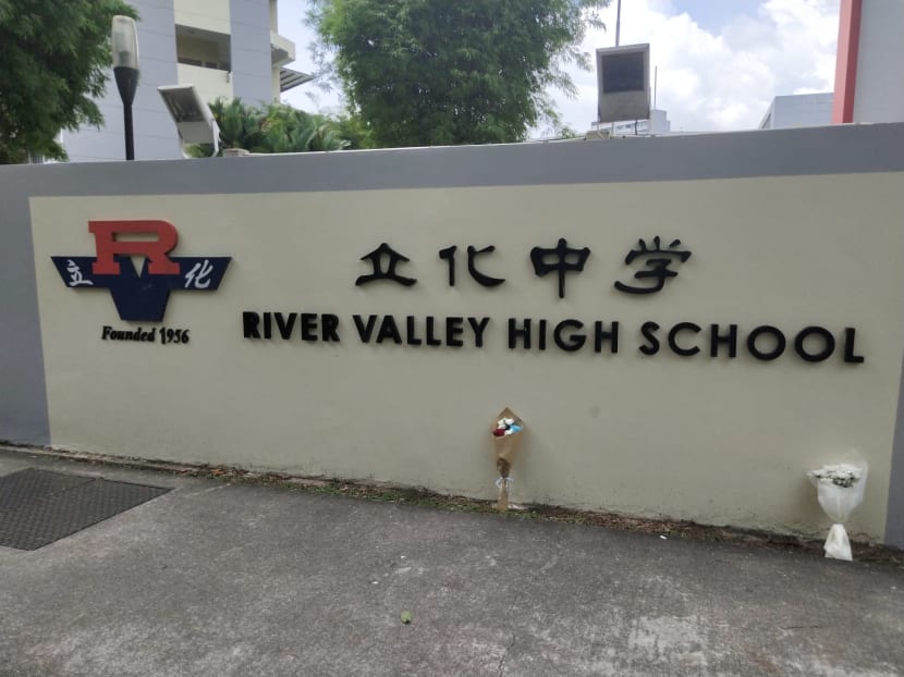 An official from the Ministry of Education said that 97 per cent of the students from River Valley High School went back to classes on July 21, 2021. An official from the Ministry of Education said that 97 per cent of the students from River Valley High School went back to classes on July 21, 2021.