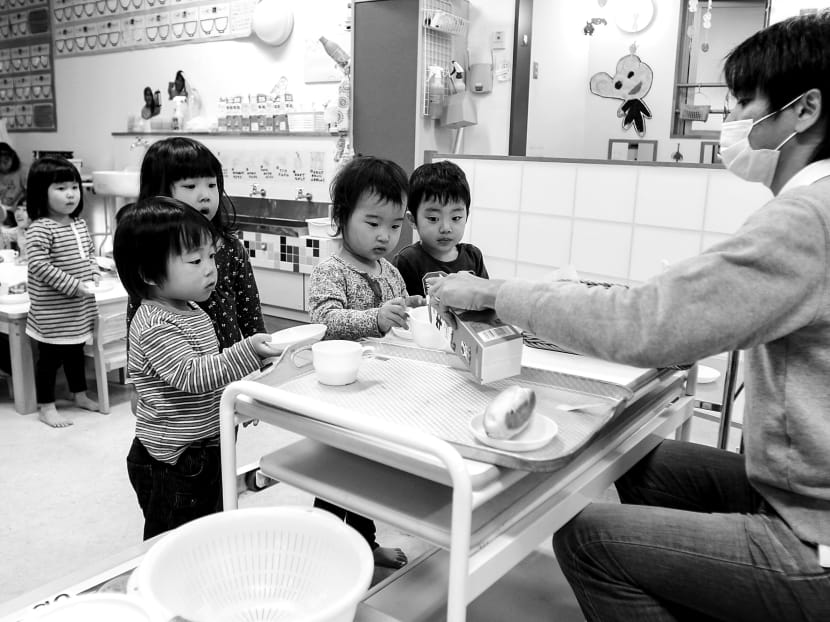 In Japan’s pre-schools, children must play