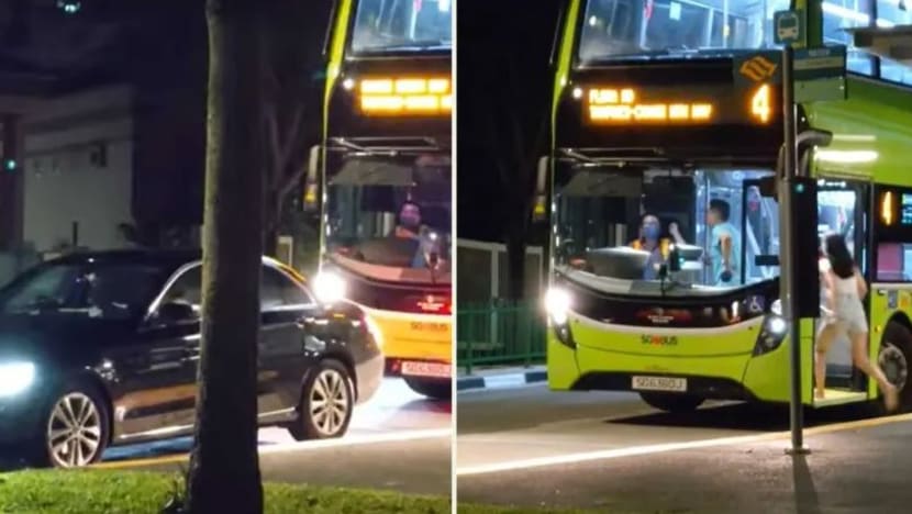 SBS Transit buat laporan polis, pemandu Mercedes bertindak 'samseng' terhadap kapten bas 