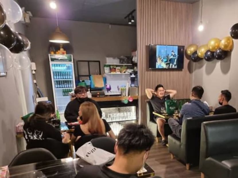 Oh My Bistro, located on 9 Yio Chu Kang Road, was found to have allegedly breached Covid-19 safe management measures.