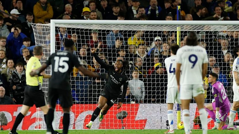 Man City move two points behind Arsenal after 1-0 win at Leeds