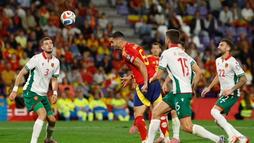 Merino double helps Spain cruise past Bulgaria 4-0 in World Cup qualifier