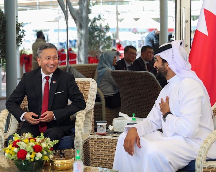 Singapore's Foreign Affairs Minister Vivian Balakrishnan affirms 'warm ties' during visit to Bahrain