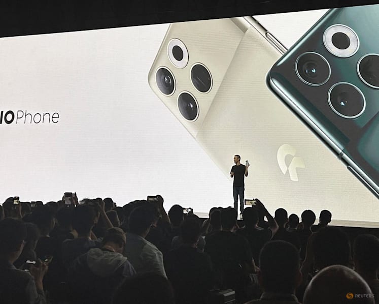 China's Nio launches smartphone developed to use with its electric cars