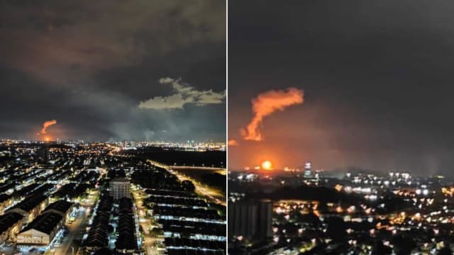 本地多处天际现异样“红光” 引网民纷纷猜测
