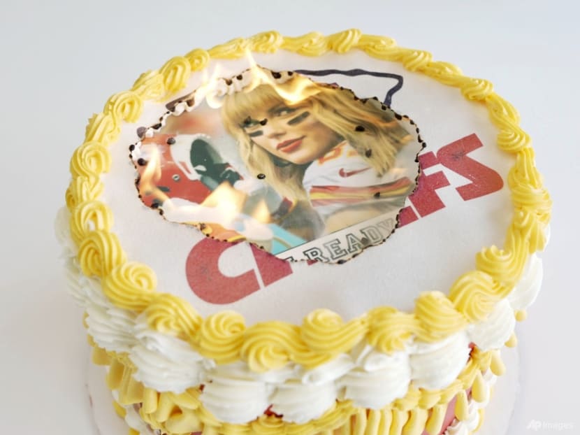 Ignitable cakes, sweatshirts and more: Travis Kelce, Taylor Swift gear fly off store shelves