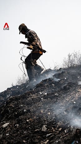 Why this Indonesian landfill burned for more than a week